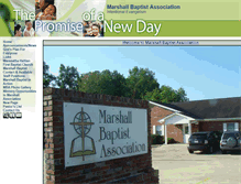 Tablet Screenshot of marshallba.com